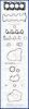 TOYOT 0411164113 Full Gasket Set, engine